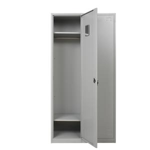 Armoire de rangement métallique moderne à 2 portes verrouillables pour école, bureau, chambre, hôtel, salle de sport, atelier - Product Image 6