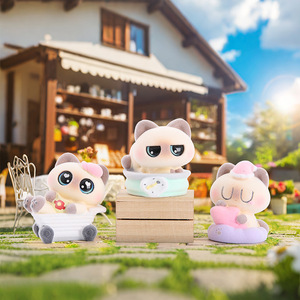 รูปปั้นแมวสยามการ์ตูนน่ารัก Ruijie กล่องสุ่มขนาดเล็ก ของตกแต่งโต๊ะทำงาน ของขวัญสำหรับเด็กและนักสะสม - Product Image 2