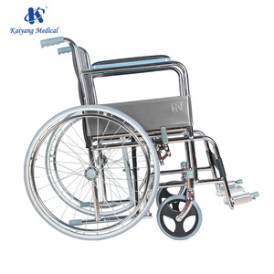 Fauteuil roulant manuel pliable à usage médical pour personnes âgées et handicapées - Product Image 2