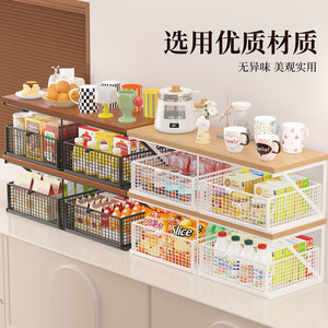 Office Organizer <b>Desktop</b> Storage Rack 2 Tier Metal Drawer Cabinet For Office Kitchen Bedroom Bathroom Storage - Product Image 4