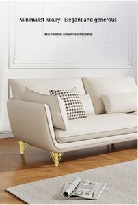 <span class=keywords><strong>Pieds</strong></span> de meubles en métal robustes, <span class=keywords><strong>pieds</strong></span> de canapé triangulaires pour canapé, armoire, <span class=keywords><strong>table</strong></span> - Product Image 2