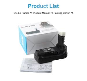 Accessoire de poignée de batterie BG-E5 pour <span class=keywords><strong>Canon</strong></span> <span class=keywords><strong>450D</strong></span>/500D/1000D/X2 Compatible avec batterie d'appareil photo - Product Image 6
