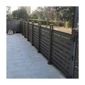 Painéis de Cerca Composta WPC para Privacidade em Jardins Externos, Tela de Proteção para Paredes Perimetrais de Quintais - Product Image 4