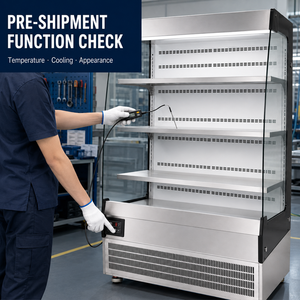 <span class=keywords><strong>Vitrine</strong></span> réfrigérée ouverte pour plats préparés, salades et aliments frais - Product Image 6