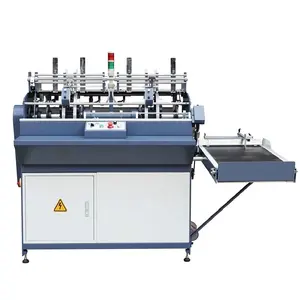 Automatic page gluing pasting machine paper cards sheet packaging machine
