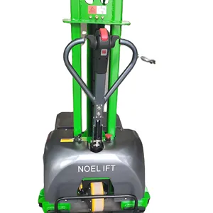 Made in China all-electric Self Lift Stacker 1 ton Small size, light weight, can be used with vehicle