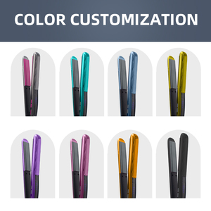 Nouveau flux dames voyage Fantom rétro patchs lisseur cheveux Falter connecteur Hir fer forme Compact femme pour Logo Vietnam - Product Image 6