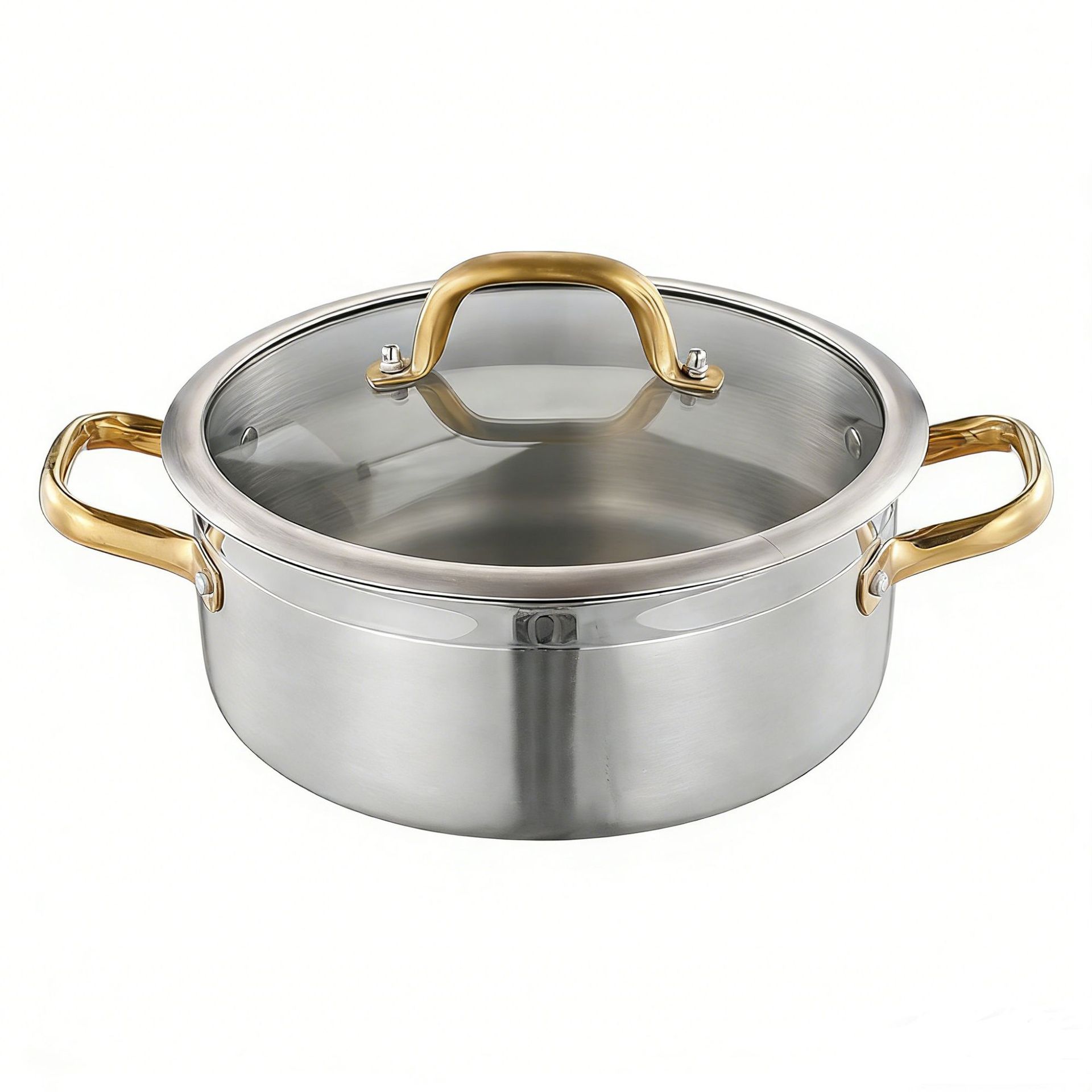 Manche droit - soupe claire avec couvercle