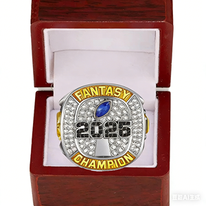 Новинка <span class=keywords><strong>2026</strong></span>: Ювелирное кольцо «Чемпионат по фэнтези-футболу», памятный подарок для фанатов - Product Image 4