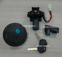 Ensemble de clés de contact et de serrure de réservoir de carburant pour moto WANOU KLX150L