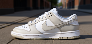 <span class=keywords><strong>Nike</strong></span> Wmns Dunk Low Photon Dust Zapatillas informales para <span class=keywords><strong>mujer</strong></span> de cuero genuino con cordones y punta redonda para todas las estaciones con entresuela de EVA transpirable - Product Image 2