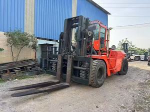 Chariot élévateur lourd HELI 25 tonnes d'occasion avec moteur Volvo, élévateur de 3m, bon état Heli 250, transpalette diesel, chariot élévateur d'occasion en vente - Product Image 2