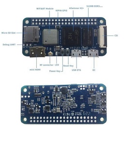 Carte de conception haut de gamme Applications IOT Banana Pie BPI-M2 <span class=keywords><strong>Zero</strong></span> Quad Core Open Source Single Board Computer Allwinner H2 + Chip - Product Image 5