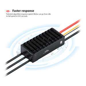 Moteur sans balais U80 5-14S 80A 90g IP67, fonctions de protection multiples, contrôleur de vitesse étanche pour drone agricole FPV Rc - Product Image 6