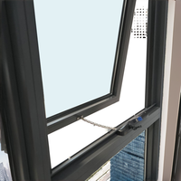 Moustiquaire de fenêtre GREATMEN en aluminium pour auvent, moustiquaire suspendue, ventilation, sur mesure, OEM