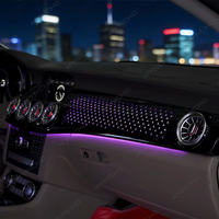 Pour Benz CLS W218 2012 2017, éclairage d'ambiance de voiture, éclairage LED intérieur automatique, éclairage d'ambiance automobile, contrôle par application Bluetooth
