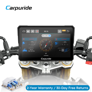 Carpuride W702Pro Portable Motorcycle CarPlay Wireless DVR IPS Display 1024x600 Universal Fit Motorcycle Carplay Screen