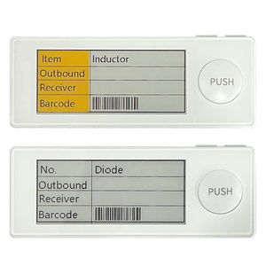 Etiqueta electrónica de tinta electrónica de 2.9 pulgadas con 3 botones táctiles para almacenamiento en almacén, compatible con equipos ERP, sistema WMS, sistema Pick to Light (PTL) y ESL. - Product Image 1