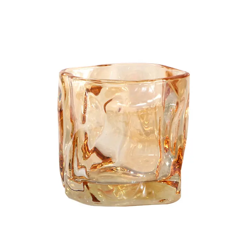 Yaratıcı ucuz Origami büküm Bar viski bira bardağı su bardağı yabancı şarap kaya bardağı