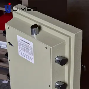 JIMBO Steel Fireproof Safe Money Deposit Home Anti Fire Resistant Safe Box