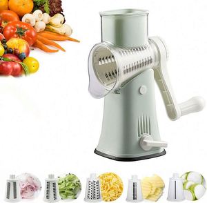 Cheese Grater with Handle Cheese Shredder <b>Vegetable</b> Grader Slicer Cutting <b>for</b> Kitchen Gift with Bonus Storage Box - Product Image 2
