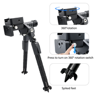 Support de caméra extensible en alliage d'aluminium MXBY-01 personnalisé, accessoires d'extérieur
