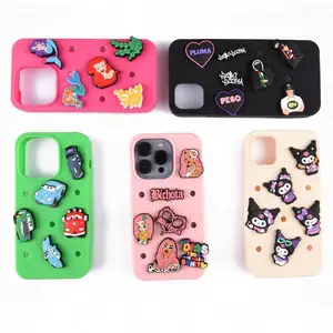 Custom Clog Charm Phone Case Customized Silicon Clog Charm Phone Case New Design Clog Phone Case 14 Pro Max