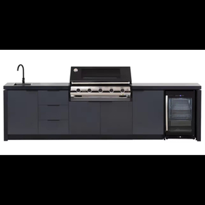 Gabinete <span class=keywords><strong>de</strong></span> cocina 20245 <span class=keywords><strong>de</strong></span> acero inoxidable 304 <span class=keywords><strong>de</strong></span> Color plateado ecológico <span class=keywords><strong>de</strong></span> gran venta <span class=keywords><strong>para</strong></span> exteriores <span class=keywords><strong>para</strong></span> comedor barbacoa incluye grifo - Product Image 3