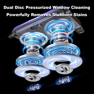 Window Cleaning Robot Liectroux G8, High-speed, 2-way Water <b>Spray</b>, Ultra-thin <b>Cleaner</b>, Glass Washer,dry& Wet Mop Robot Window - Product Image 2