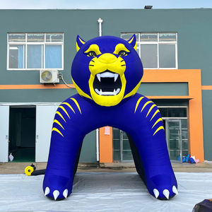 Tunnel de football gonflable Offre Spéciale aérien Tunnel de tournoi gonflable géant Tunnel de <span class=keywords><strong>courage</strong></span> gonflable publicitaire portable - Product Image 2