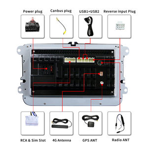 Lecteur multimédia de voiture Android Stwei 2Din 7 pouces, autoradio, Carplay pour VW Volkswagen Polo Bora Passat CC Jetta Tiguan GPS BT - Product Image 6