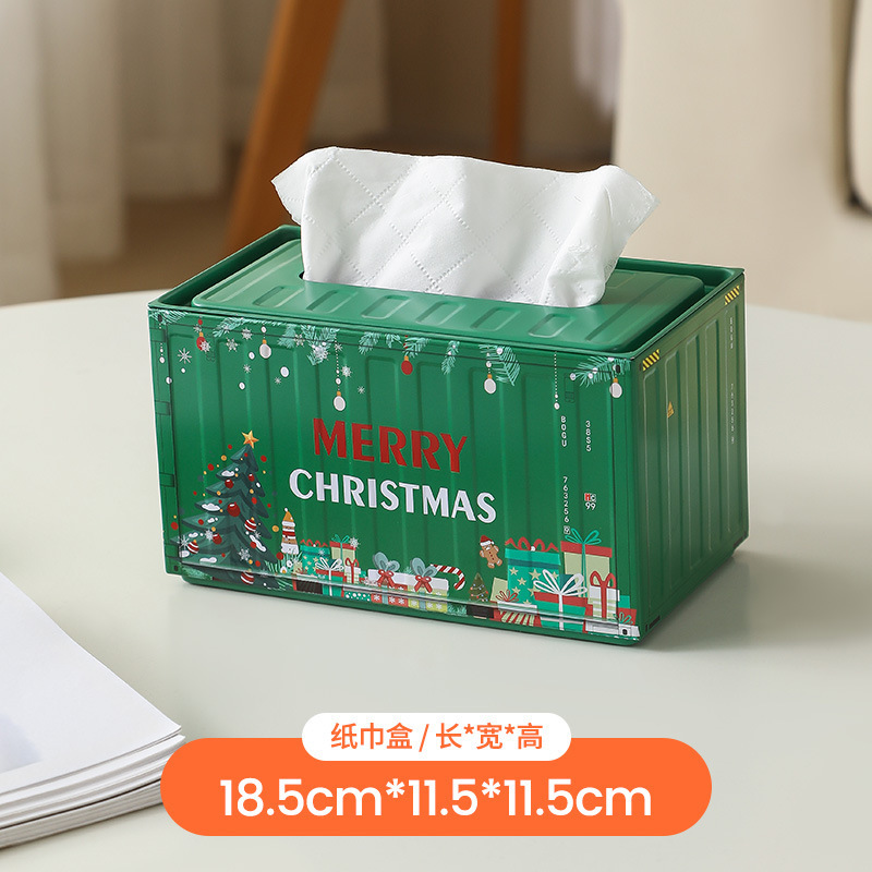 Large Green Tissue Box