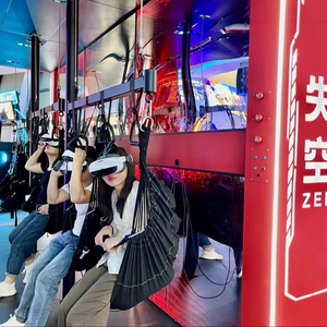 Desafío deportivo de gran altitud Simulador de vuelo de gravedad cero Equipo de salto elástico Centro comercial de aluminio interior/exterior - Product Image 1