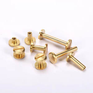 Remaches M9 semitubulares de cabeza plana de acero inoxidable 304 de investigación y desarrollo de nueva tecnología personalizada - Product Image 3