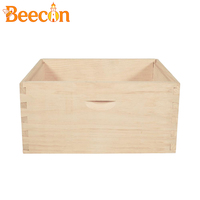 Neuseeländisches Kiefernholz 2-Schicht 10-Rahmen Langstroth-Bienenstock mit 505*405*245mm/168mm Größe Imkerei-Ausrüstung