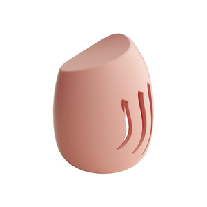 Étui de rangement pour éponge de maquillage en silicone, respirant, anti-poussière, organisateur de cosmétiques portable, blanc cassé, kaki, rose, rouge corail - Product Image 2