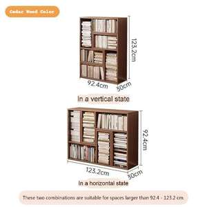 Estantería de 10 niveles, escalera, estantería, exhibición independiente, estantes de almacenamiento, decoración, diseño de muebles, estantería de aluminio más barata de 2019 - Product Image 4