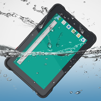 Tableta Android Resistente de 10.1 Pulgadas, 1000 Nits, Legible Bajo la Luz Solar, IP67 Impermeable, Qualcomm Quad Core, Tableta para Vehículos para Agricultura