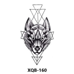 थोक नए उत्पाद वाटरप्रूफ पेट टैटू स्टिकर भेड़िया पुरुषों अस्थायी टैटू - Product Image 6