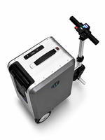 Maleta Eléctrica Inteligente Multifuncional, Scooter de Mano para Adultos/Niños, con GPS y Báscula