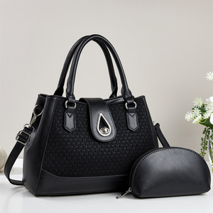 Borsa da Donna <span class=keywords><strong>di</strong></span> Lusso Leggera con Chiusura a Cerniera, Tracolla Singola, in PU e Poliestere, Design Portatile <span class=keywords><strong>di</strong></span> Grande Capacità, Piccola Pochette Trendy da Strada - Product Image 6