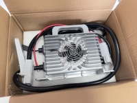 Chargeur de batterie LiFePO4 LNLEE 72V 20A portable et léger pour batterie au phosphate de fer lithium, tricycle électrique, voiturette de golf