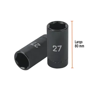 Master con 36 unità lungo presa di impatto di 27mm, 6 punti, 1/2 'azionamento, Truper - Product Image 3