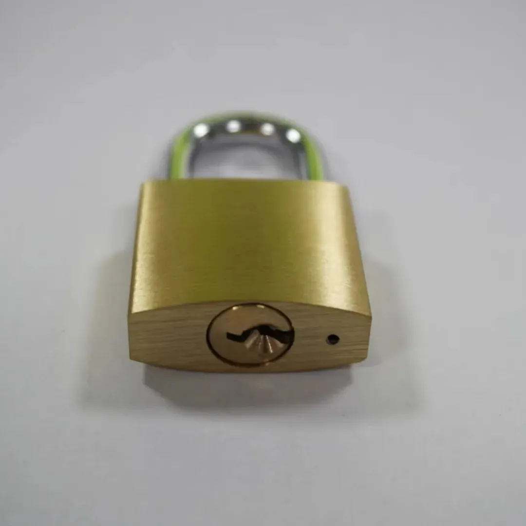 Hoge Kwaliteit Gratis Monster Pad Lock Logo Beschikbaar Goedkope Prijs Veiligheid 30Mm Goud Messing Koper Hangslot