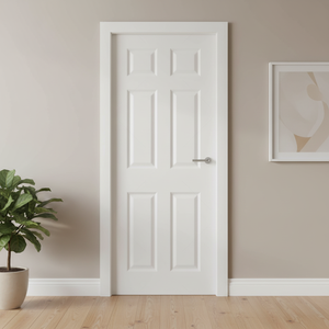 Porta d'Ingresso Moderna in Legno Massello Impermeabile Techtop <span class=keywords><strong>con</strong></span> Superficie Liscia Rifinita per Camera da Letto/Soggiorno - Product Image 1