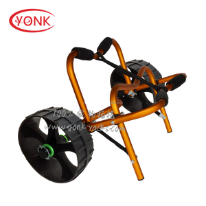 Chariot de transporteur de kayak de chariot à kayak de Yonk, chariot en aluminium se pliant résistant - Product Image 5