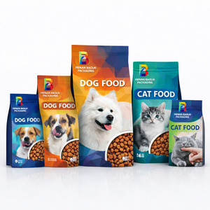 Fábrica de Envases para Alimentos para Mascotas OEM Personalizados |   Bolsa con Cierre Ziplock de PE de Grado Alimenticio, con Base Cuadrada Plana y Refuerzo Lateral - Product Image 6