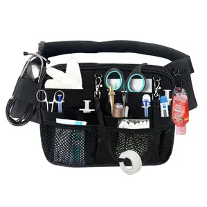 Wholesale Price Custom Multifunctional Quick Pick Nurse Waist Bag Belt Pocket Waterproof Medical Kit Fanny Pouch Pack Pockets