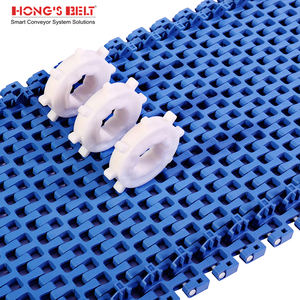 Hongsbelt สายพานลำเลียงพลาสติกแบบแยกส่วน,สายพานลำเลียงแบบยืดหยุ่นสายพานแยกส่วนสำหรับอุตสาหกรรมบรรจุภัณฑ์ - Product Image 3