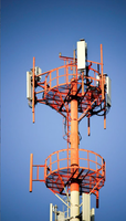Antenne de télécommunication en acier galvanisé Poteau 18m 20m 25m 30m Tour de radio Internet Accessoire pour tour monopole télécom